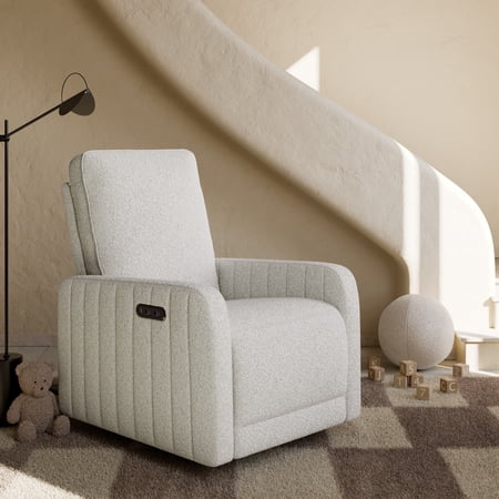 Art of Nursery by Storkcraft Kyoto Power Recliner, Ivory Boucle