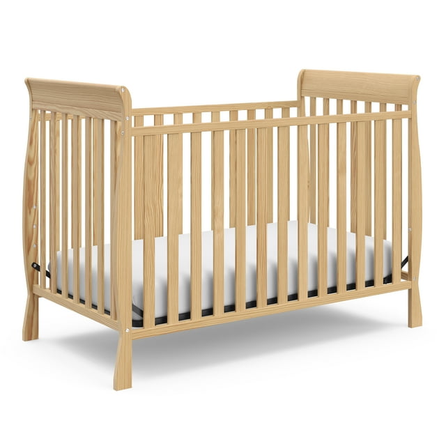 Storkcraft Maxwell 3in1 Convertible Baby Crib, Natural