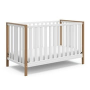 Storkcraft Modern Pacific 4-in-1 Convertible Baby Crib, Vintage Driftwood