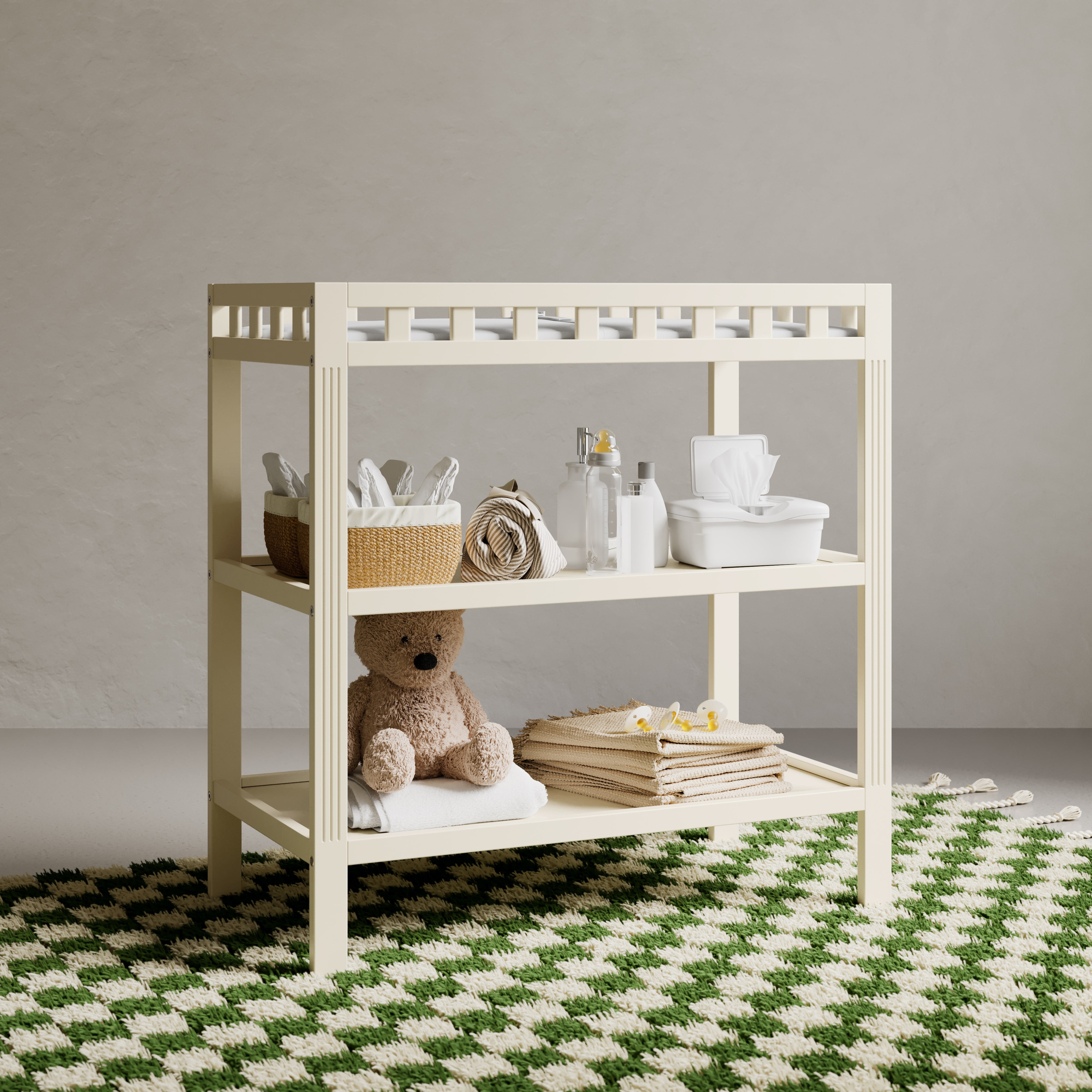 Storkcraft Morningside Infant Changing Table, Frosted Oat