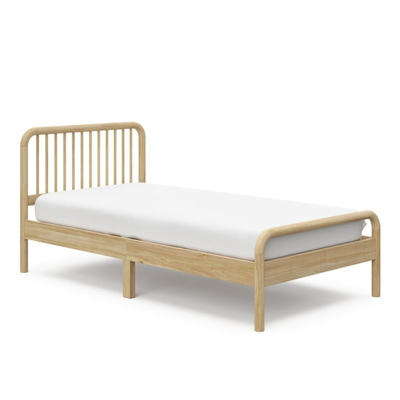 Storkcraft Porto Twin Bed, Natural