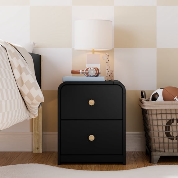 Storkcraft Santos Nightstand - Black