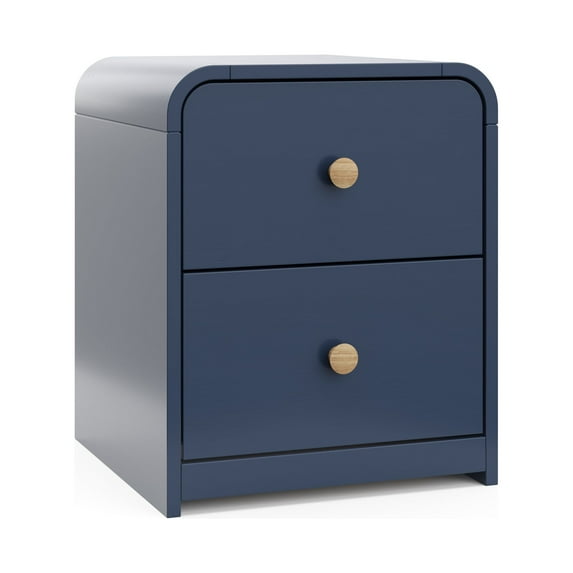Storkcraft Santos Nightstand, Midnight Blue