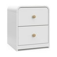 thumbnail image 1 of Storkcraft Santos Nightstand, White, 1 of 16