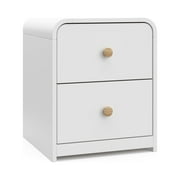 Storkcraft Santos Nightstand, White