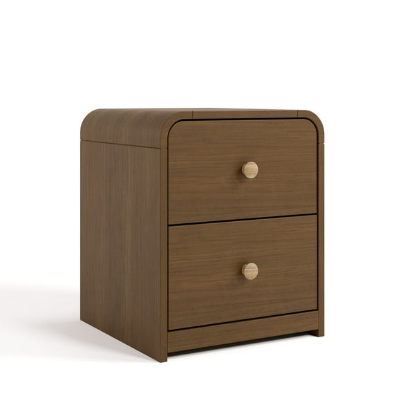 Storkcraft Santos Nightstand, Hazelnut