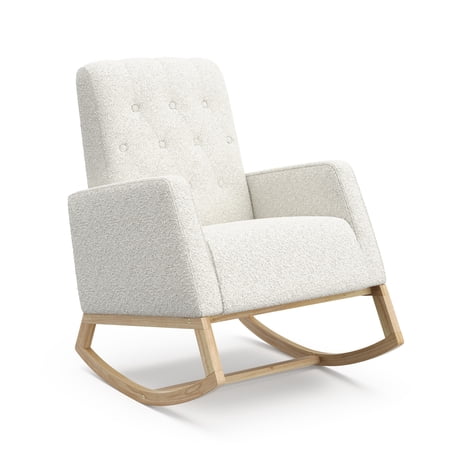 Storkcraft Northern Lights Infant Rocking Chair, Natural/Ivory Boucle