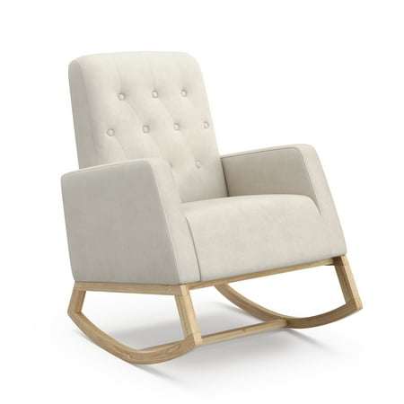 Storkcraft Northern Lights Infant Rocking Chair, Natural/Ivory White Polyester