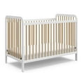 thumbnail image 1 of Storkcraft Pasadena 3-in-1 Convertible Baby Crib, White with Driftwood, 1 of 20