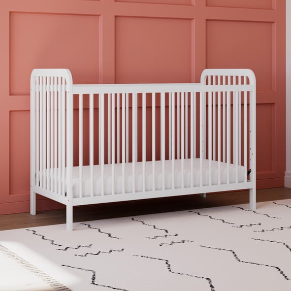 Storkcraft Pasadena 3-in-1 Convertible Baby Crib, White