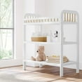 thumbnail image 1 of Storkcraft Pasadena Infant Changing Table with Changing Pad, White/Driftwood, 1 of 15