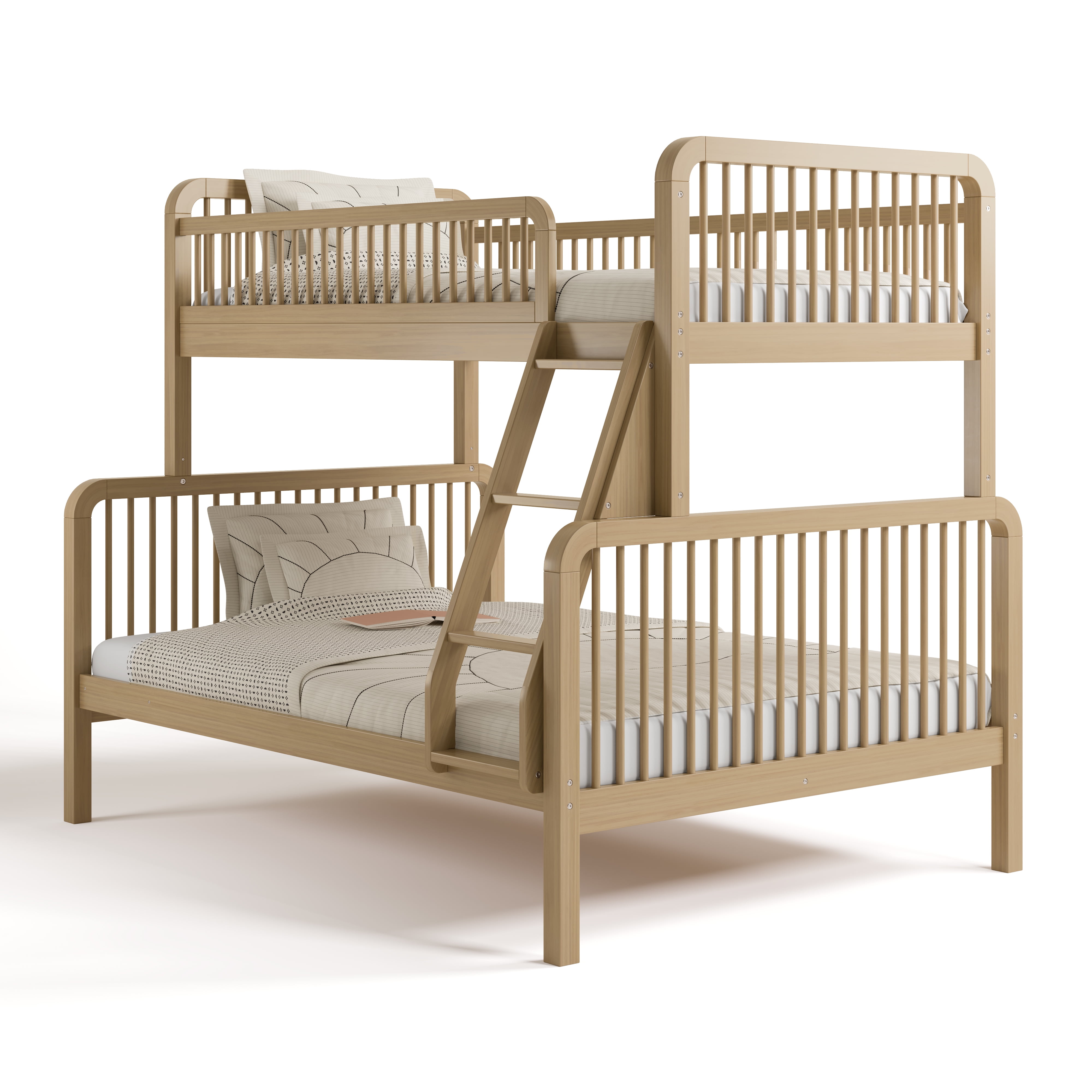 Storkcraft Pasadena Twin Over Full Bunk Bed, Driftwood
