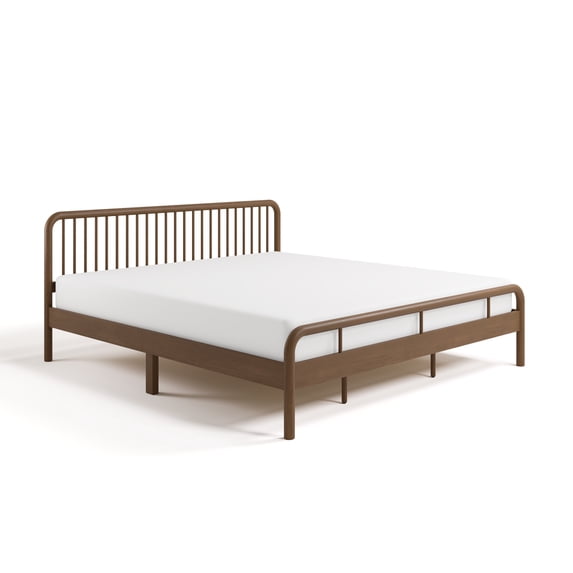 Storkcraft Porto King Bed, Hazelnut
