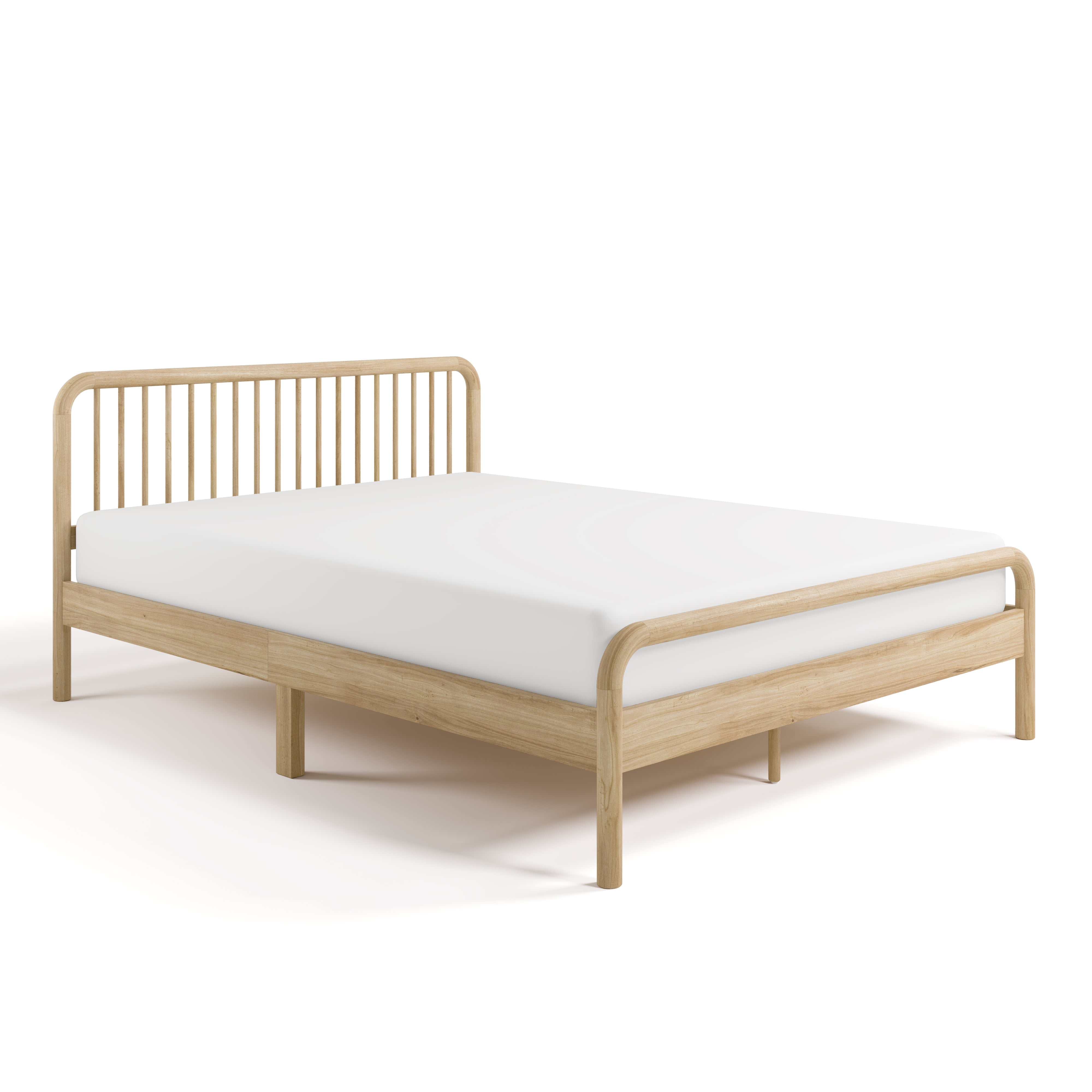 Storkcraft Porto Queen Bed, Natural