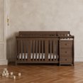 thumbnail image 1 of Storkcraft Portofino 5-in-1 Convertible Crib and Changer, Hazelnut, 1 of 15