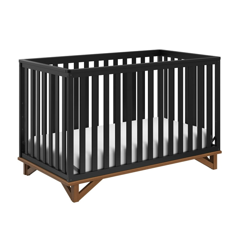Storkcraft Santa Monica 5 in 1 Convertible Crib Black