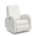 thumbnail image 1 of Storkcraft Santa Monica Infant Power Recliner Swivel Glider with USB, Ivory Basketweave, 1 of 16