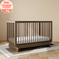 thumbnail image 1 of Art of Nursery by Storkcraft Santorini 5-in-1 Convertible Baby Crib, Hazelnut, 1 of 21