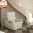 thumbnail image 1 of Art of Nursery by Storkcraft Santorini Deluxe Power Recliner Swivel Glider, Ivory Boucle, 1 of 15