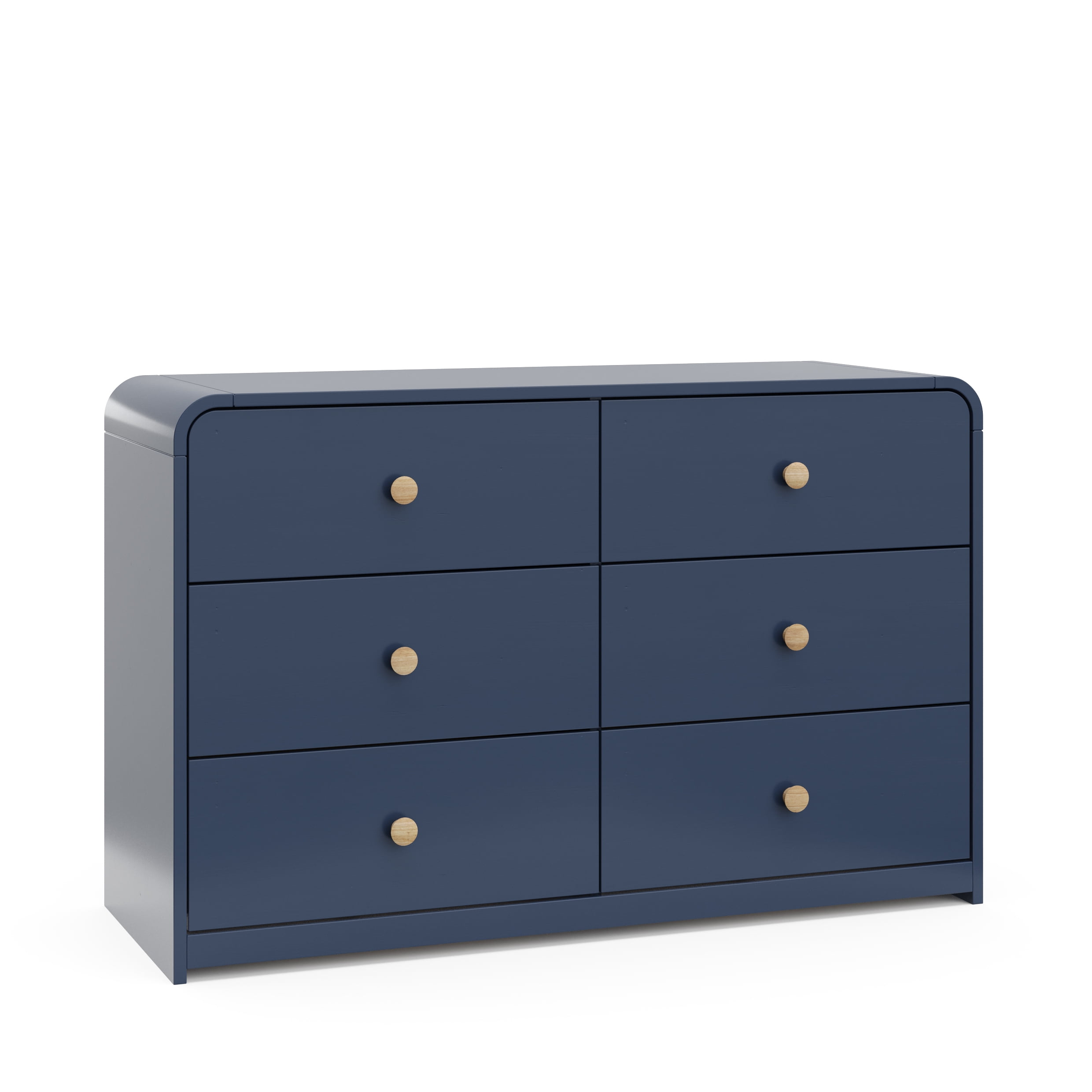 Storkcraft Santos 6 Drawer Dresser Midnight Blue