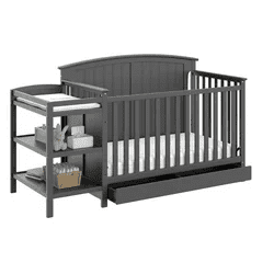 Storkcraft Steveston 5-in-1 Convertible Baby Crib & Changer