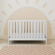 Storkcraft Sunset 4-in-1 Convertible Baby Crib, White