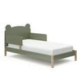 thumbnail image 1 of Storkcraft Teddy Bear Toddler Bed, Olive with Driftwood, 1 of 14