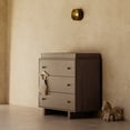 thumbnail image 1 of Storkcraft Texas 3 Drawer Chest with Removable Infant Changing Topper, Hazelnut, 1 of 13