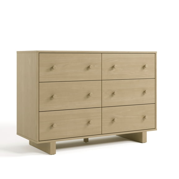 Storkcraft Texas 6 Drawer Dresser, Driftwood