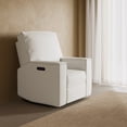 thumbnail image 1 of Storkcraft Texas Nursery Power Recliner Swivel Glider - Ivory Basketweave, 1 of 13