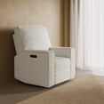 thumbnail image 1 of Storkcraft Texas Nursery Power Recliner Swivel Glider - Ivory Boucle, 1 of 13