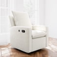 thumbnail image 1 of Storkcraft Timeless Recliner Glider with USB, Ivory Boucle, 1 of 12
