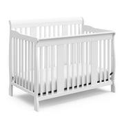 Storkcraft Tuscany 4-in-1 Convertible Baby Crib White