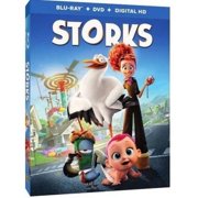 Storks (Blu-ray + DVD) (Walmart Exclusive)