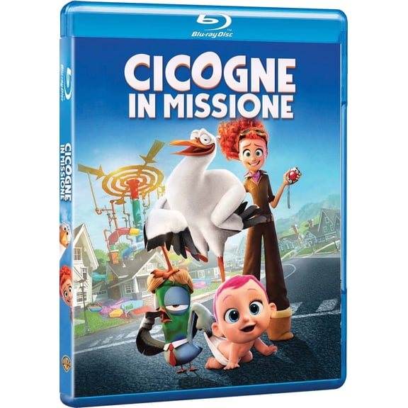 Storks - Cicogne in Missione (Blu-ray) Andy Samberg Katie Crown Kelsey Grammer
