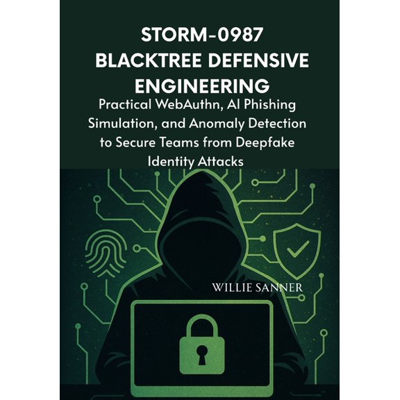 Storm-0987 BlackTree Defensive Engineering: Practical WebAuthn, AI Phishing Simulation, and Anomaly Detection to Secure , (Paperback)