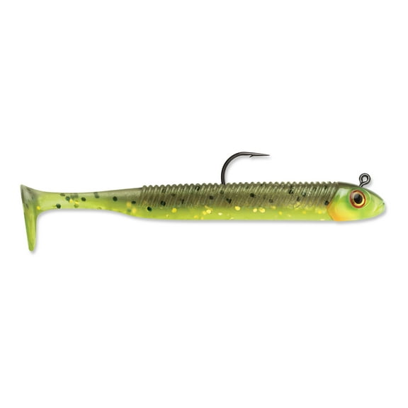Storm 360GT Searchbait Minnow 2.5" Fishing Lure 3/32 oz Hot Olive 1 Rigged/2 Bodies