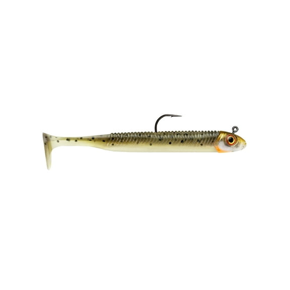 Storm 360GT Searchbait 3.5 Inch Fishing Lure, Minnow, Smelt, 1/8 oz, 1 Rigged/2 Bodies