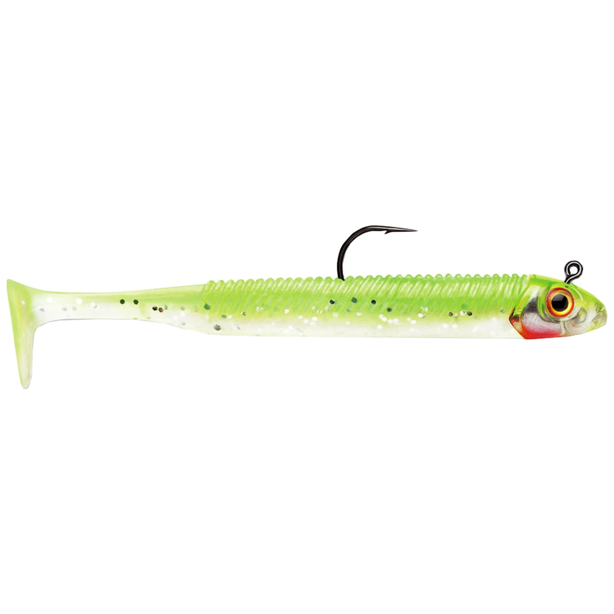 Storm 360GT Searchbait Minnow 4.5 Fishing Lure 1/4 oz Chartreuse Ice 1  Rigged/2 Bodies 