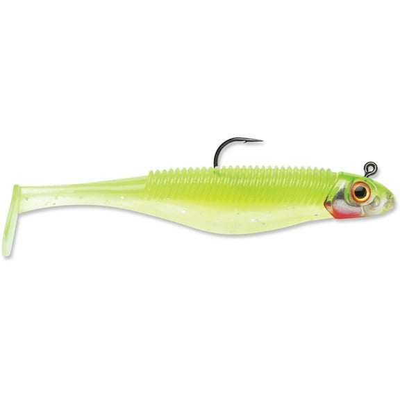 Storm 360GT Searchbait Shad 3.5"- 1/4oz Chartreuse Ice