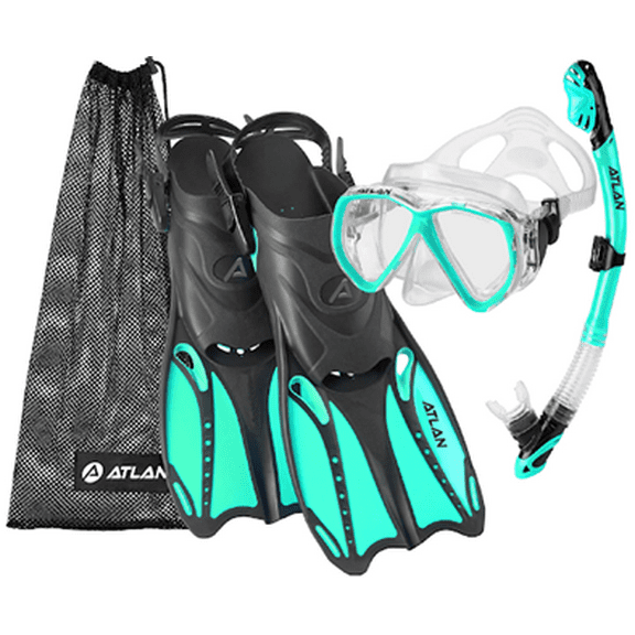 Storm Adult Snorkeling Set - Mint - Small/Medium