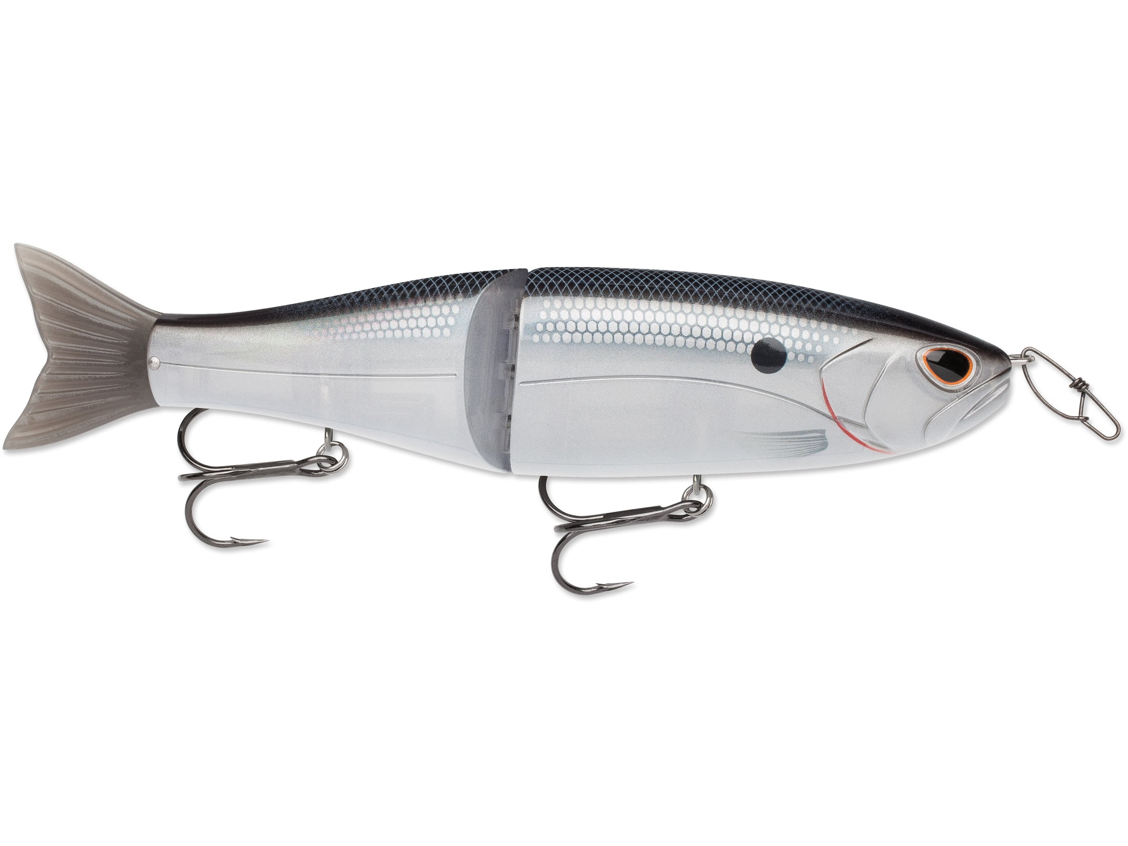 Storm Arashi Glide Swimbait Black Silver Shad 7.5"