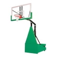 thumbnail image 1 of Storm Arena Steel-Glass Portable Basketball System With Official Glass Backboard, Grey, 1 of 1