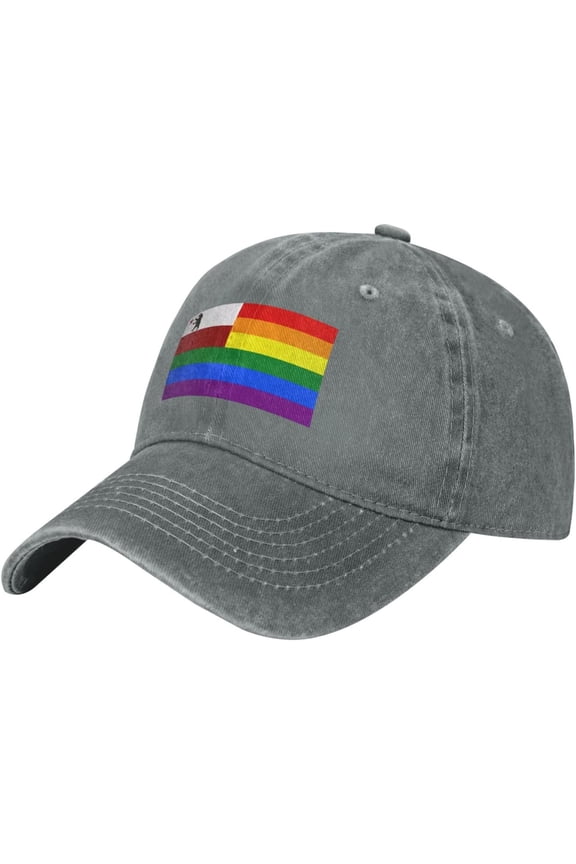 Storm Bear Pride Rainbow LGBT Flag Baseball Cap Women Men Hat Vintage Trucker Sun Hat Dad Cowboy Hats