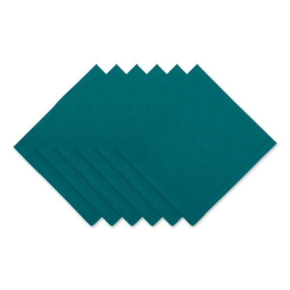 Storm Blue Solid Napkin (Set of 6)