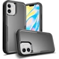 thumbnail image 1 of Phone Case For Iphone 11 , [ Black + Black ] Shockproof Heavy Duty Armor Protective Phone Cases Hard Rugged Bumper Cover for iPhone 11 6.1 inch, 1 of 5