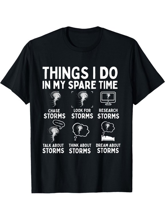 Storm Chaser Tornado Chasing Funny Twister Chasers Men T-Shirt
