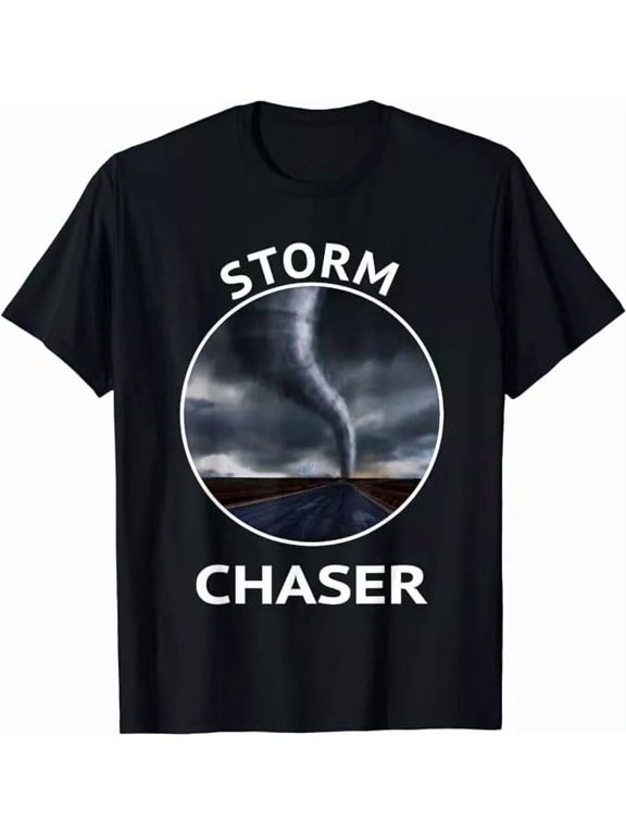 Storm Chaser Weather Tornado Hurricane Apparel T-Shirt Size S-5XL