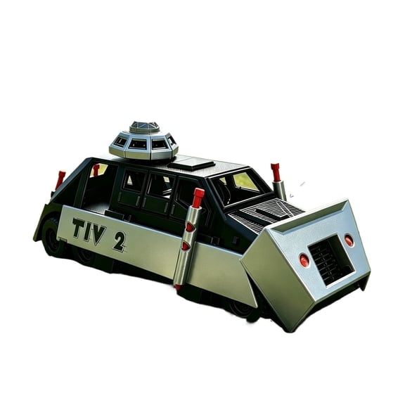 Storm Chasers TIV2 Tornado Intercept Vehicle Buildable Model, Deployable Features, Movable Wheels, Weather Research Truck Display Collectible