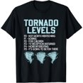 thumbnail image 1 of Storm Chasing Chaser Tornados Funny Tornado Levels T-Shirt, 1 of 4